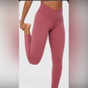 Aerie Pink Seamless High-Waisted Leggings